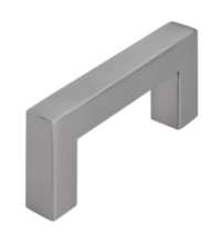 Afbeeldingen van Siro Meubelgreep metaal - boorafstand 64mm/L 76mm/H 35mm/B 12mm RVS 