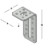 Afbeeldingen van GB XS-hoek - 75x150mm 72x5mm - zink magnesium