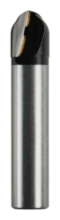 Afbeeldingen van Makita holprofielfrees - Ø9,5x9,5mm radius 4,8mm - schacht Ø8mm 2 beitels