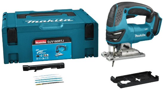 Afbeeldingen van Makita 18 V Decoupeerzaag D-greep DJV180ZJ