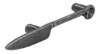 Afbeeldingen van Siro Meubelgreep metaal - boorafstand 64mm/L 112mm/H 22mm/B 15mm - tin 