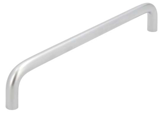 Afbeeldingen van Siro Meubelgreep metaal - boorafstand 160mm/L 168mm/H 27mm/B 8mm chroom mat 