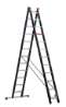 Afbeeldingen van Aluminium ladder (gecoat) - 2-delig reform