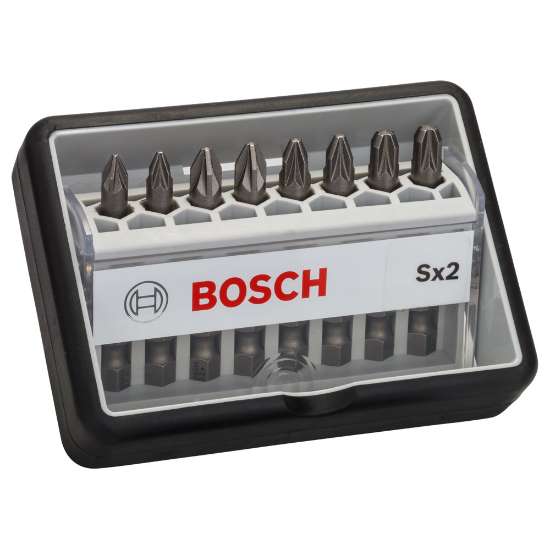 Afbeeldingen van Bosch 8-delige Robust Line bitset Sx Extra Hard
