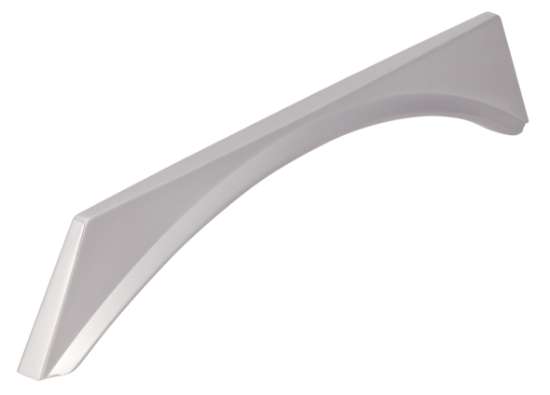 Afbeeldingen van Siro Meubelgreep metaal - boorafstand 160mm/L 172mm/H 31mm/B 12mm mat RVS effect 