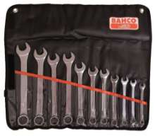 Afbeeldingen van Bahco ringsteeksleutelset 3/8"-1" 11 delig (111Z/11T)