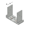 Afbeeldingen van GB Pergolasteun type B, skinverpakking 60x5mm Thermisch Verzinkt Op=Op