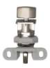 Afbeeldingen van Siro Kastslot metaal - boorafstand 32mm/L 58mm/H 25mm/B 44mm RVS effect/grijs 