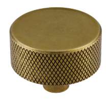 Afbeeldingen van Siro Meubelknop metaal - L 33mm/H 25mm/B 33mm vintage goud 