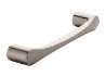 Afbeeldingen van Siro Meubelgreep metaal - boorafstand 128mm/L 147mm/H 34mm/B 19mm - RVS effect 