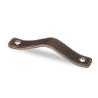 Afbeeldingen van Hettich Greep Nica, boorafstand 64, L 94 mm, B 25 mm, H 3 mm, donkerbruin leer