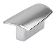 Afbeeldingen van Siro Meubelgreep metaal - boorafstand 32mm/L 65mm/H 23mm/B 31mm chroom glanzend 