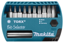 Afbeeldingen van Makita Schroefbitset 11-Dlg Torx P-53768