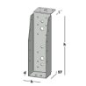 Afbeeldingen van GB Balkdrager GBS-LL 71x246 1,5 Sendzimir Verzinkt