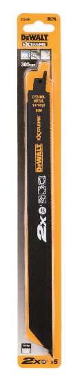 Afbeeldingen van DeWALT Reciprozaagblad 2x bim 305x2,0mm dunne metalen profielen DT2409L