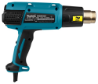 Afbeeldingen van Makita heteluchtpistool, HG6531CK - 230v 50/650 °C - inclusief diverse opzetstukken in koffer 