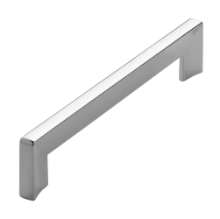 Afbeeldingen van Siro Meubelgreep metaal - boorafstand 160mm/L 168mm/H 36mm/B 10mm chroom glanzend 