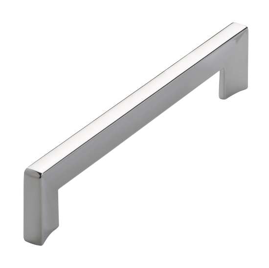 Afbeeldingen van Siro Meubelgreep metaal - boorafstand 160mm/L 168mm/H 36mm/B 10mm chroom glanzend 