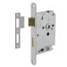 Afbeeldingen van INTERSTEEL Woningbouw toilet-/badkamerslot wit 63/8 mm 9540