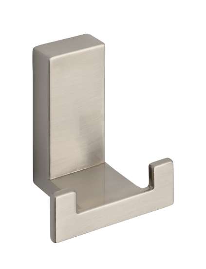 Afbeeldingen van Siro Kapstokhaak metaal - boorafstand 24mm/L 52mm/H 31mm/B 43mm RVS effect 