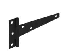 Afbeeldingen van GB T-heng - 175mm 39/15x1,5mm - Epoxy Coating Zwart