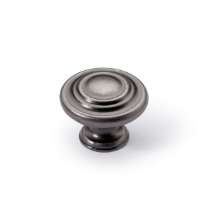 Afbeeldingen van Hettich Knop Essa, H 25 mm, ø 32 mm, tinkleurig