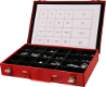Afbeeldingen van Kelfort Assortimentkist - Sluit/Carr/Veer-Ring + Gegolfd 