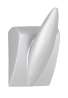 Afbeeldingen van Siro Kapstokhaak kunststof - L 56mm/H 39mm/B 34mm - aluminium 