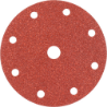 Afbeeldingen van Kelfort schuurschijf 150mm rood 10st 9 gaten