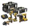 Afbeeldingen van DeWALT 18v xr 4-delige voordeelset in tstak 3x 5.0ah