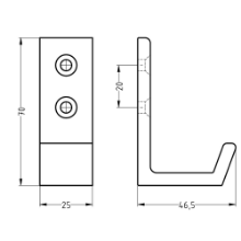 Afbeeldingen van Hermeta Jashaak 0115-11E Mat F1