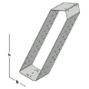 Afbeeldingen van GB Gordinglas 96x221 1,5 RVS