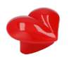 Afbeeldingen van Siro Meubelgreep kunststof - boorafstand 16mm/L 36mm/H 21mm/B 31mm - rood 