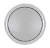 Afbeeldingen van Siro Meubelknop kunststof - L 34mm/H 27mm/B 34mm - chroom glanzend/aluminium 