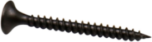Afbeeldingen van Kelfort gipsplaatschroef - 3.5x35mm - zwart gefosfateerd fijn draad 1000 stuks 