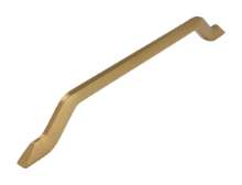 Afbeeldingen van Siro Meubelgreep metaal - boorafstand 224mm/L 250mm/H 32mm/B 9mm vintage goud 