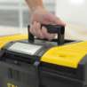 Afbeeldingen van Stanley gereedschapskoffer - 19" - met deksel met organizer en uitneembare gereedschapbak
