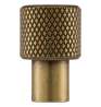 Afbeeldingen van Siro Meubelknop metaal - L 16mm/H 25mm/B 16mm vintage goud 