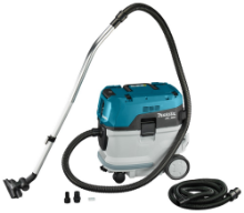Afbeeldingen van Makita stofzuiger VC007GLZ01 - 2x40V Max XGT 2x2.5Ah accu - Inclusief snellader in Mbox