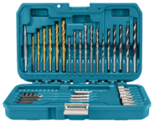 Afbeeldingen van Makita boren/schroefbit set - 50 delig