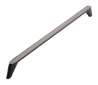 Afbeeldingen van Siro Meubelgreep metaal - boorafstand 320mm/L 335mm/H 31mm/B 13mm zwart chroom glanzend 