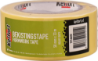 Afbeeldingen van Kelfort bekistingstape - 50mm x 33 meter - geel heavy duty 
