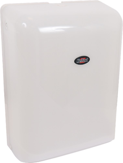 Afbeeldingen van Kelfort Dispenser handdoekpapier - Z-vouw - wit