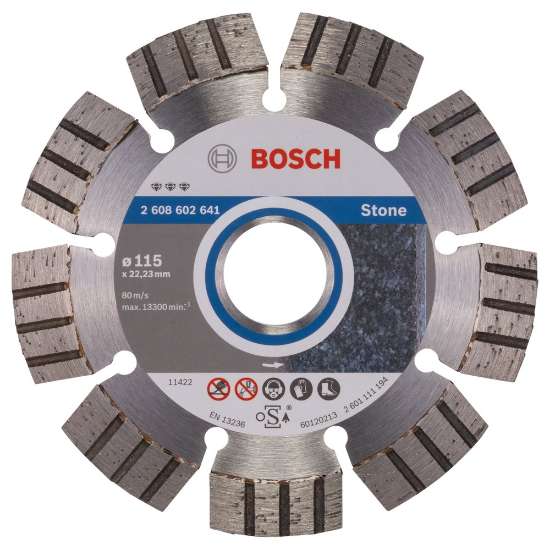 Afbeeldingen van Bosch Diamantdoorslijpschijf Best for Stone