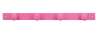 Afbeeldingen van Siro Haaklijst hout - boorafstand 490mm/L 520mm/H 62mm/B 40mm beuken roze gelakt 