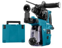 Afbeeldingen van Makita Combihamer met stofafzuiging DHR242ZJW - 18v - in Mbox 