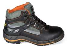 Afbeeldingen van Grisport Schoen 71607L S3 Maat 36 Hoog Zwart/Oranje