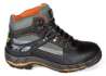Afbeeldingen van Grisport Schoen 71607L S3 Maat 36 Hoog Zwart/Oranje