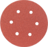 Afbeeldingen van Kelfort schuurschijf 150mm rood 10st 6 gaten