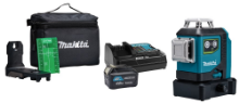 Afbeeldingen van Makita kruislijnlaser SK700GDX - goene laser 12V-Max 1x 2.0Ah accu - Inclusief oplader in doos